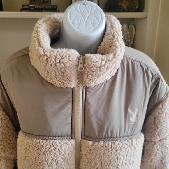 Playboy By PacSun Apres Ski Puffer Jacket- M/L - Picture 6 of 9
